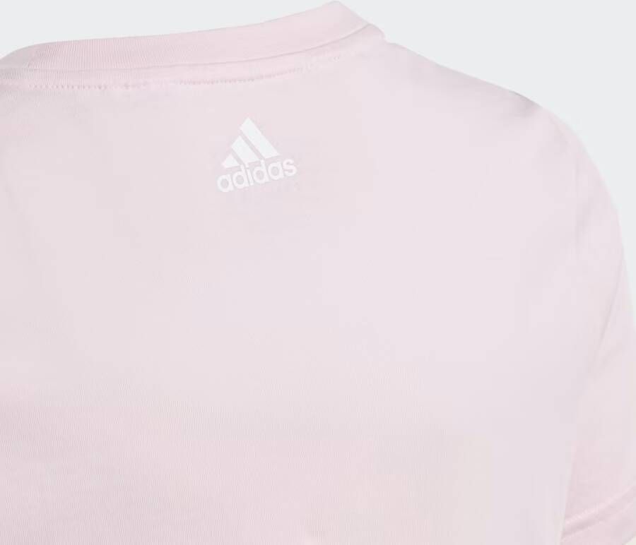 Adidas Sportswear Essentials Linear Logo Katoenen Slim-Fit T-shirt