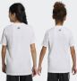 Adidas Sportswear T-shirt met logo wit zwart Katoen Ronde hals 152 - Thumbnail 7