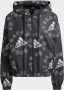 Adidas Sportswear Essentials Logo Allover Print Windjack - Thumbnail 5