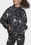 Adidas Sportswear Essentials Logo Allover Print Windjack - Thumbnail 6