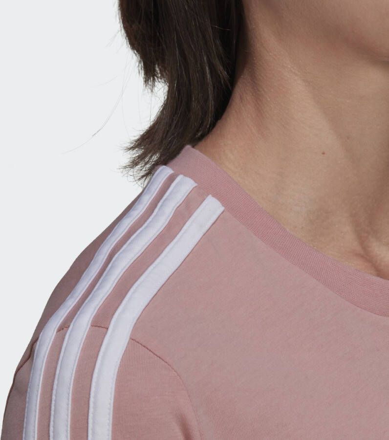 Adidas Sportswear Essentials Loose 3-Stripes Cropped T-shirt