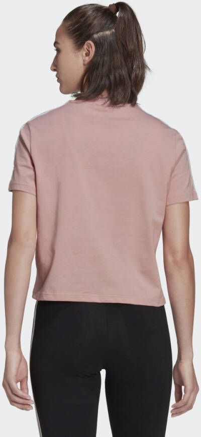 Adidas Sportswear Essentials Loose 3-Stripes Cropped T-shirt