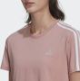 Adidas Sportswear Essentials Loose 3-Stripes Cropped T-shirt - Thumbnail 5