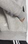 Adidas Sportswear Essentials Pinstripe Block Fleece Loose Fit Ritshoodie - Thumbnail 2
