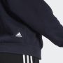 Adidas Sportswear Essentials Pinstripe Block Fleece Loose Fit Ritshoodie - Thumbnail 5
