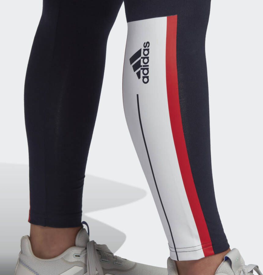Adidas Sportswear Essentials Pinstripe Block Legging