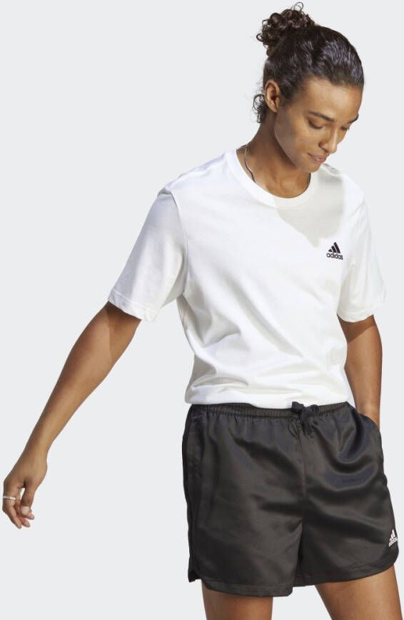 Adidas Sportswear Essentials Single Jersey Geborduurd Small Logo T-shirt