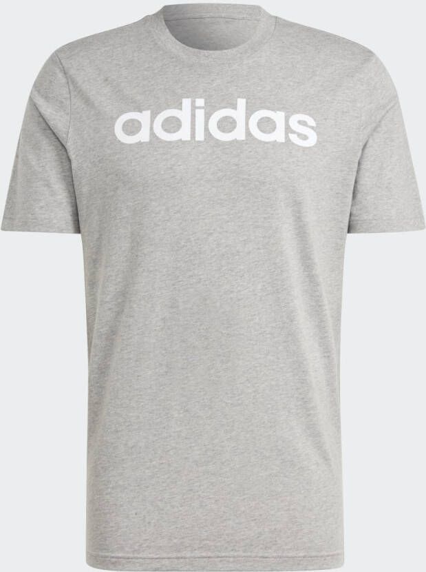 Adidas Sportswear Essentials Single Jersey Linear Geborduurd Logo T-shirt
