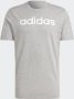 Adidas Sportswear Essentials Single Jersey Linear Geborduurd Logo T-shirt - Thumbnail 3