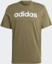 Adidas Sportswear Essentials Single Jersey Linear Geborduurd Logo T-shirt - Thumbnail 4