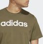 Adidas Sportswear Essentials Single Jersey Linear Geborduurd Logo T-shirt - Thumbnail 5