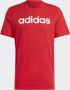 Adidas Sportswear Essentials Single Jersey Linear Geborduurd Logo T-shirt - Thumbnail 4