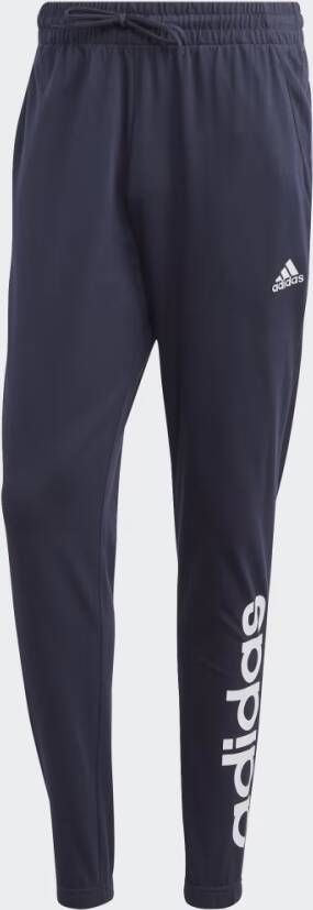 Adidas Sportswear Essentials Single Jersey Tapered Elasticized Cuff Logo Broek