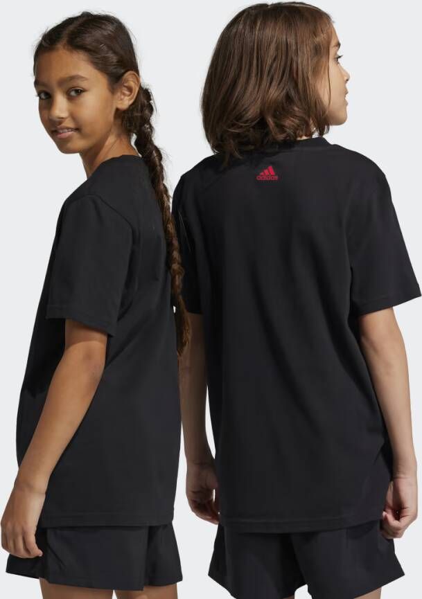 Adidas Sportswear Essentials Two-Color Big Logo Katoenen T-shirt