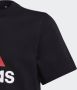 Adidas Sportswear T-shirt met logo zwart rood wit Katoen Ronde hals 128 - Thumbnail 5
