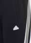 Adidas Sportswear joggingbroek zwart wit Katoen Effen 176 - Thumbnail 5
