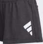 Adidas Sportswear Future Icons 3-Stripes Losse Katoenen Short - Thumbnail 2