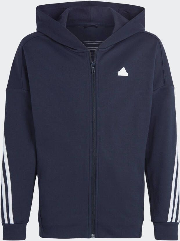 Adidas Sportswear Future Icons 3-Stripes Ritsjack met Capuchon