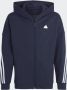 Adidas Sportswear Future Icons 3-Stripes Ritsjack met Capuchon - Thumbnail 2
