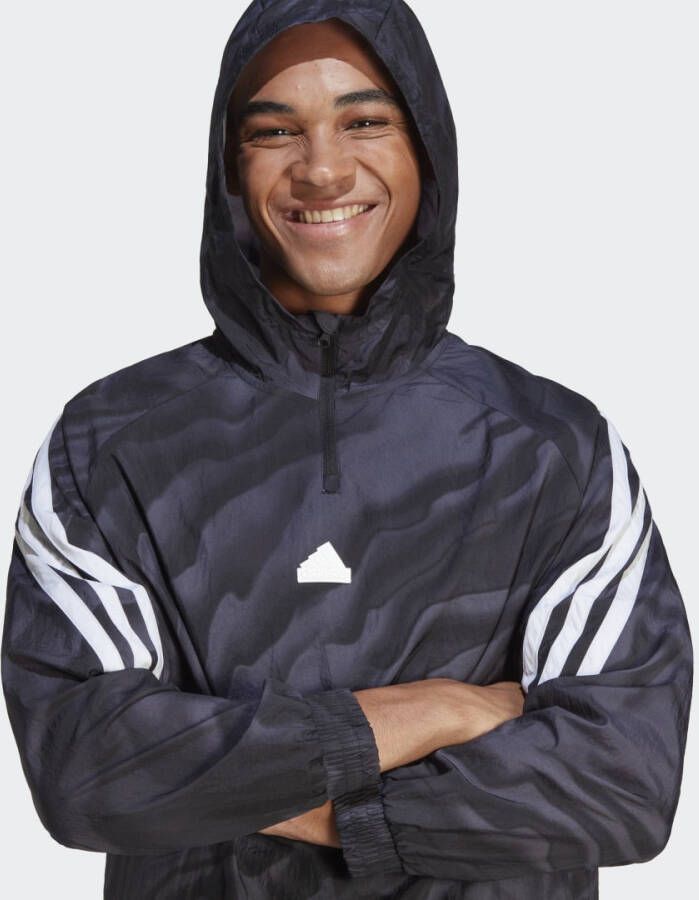 Adidas Sportswear Future Icons Allover Print Hoodie