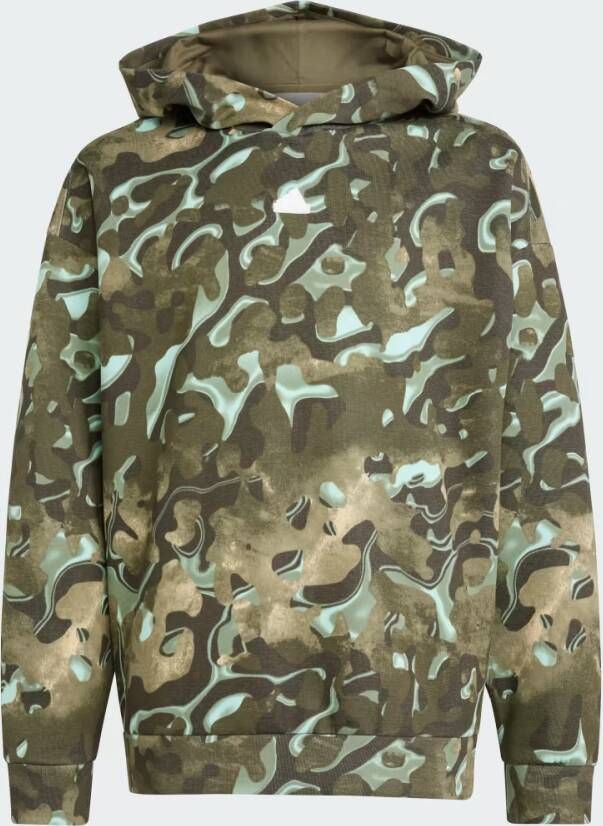 Adidas Sportswear Future Icons Allover Print Hoodie Kids