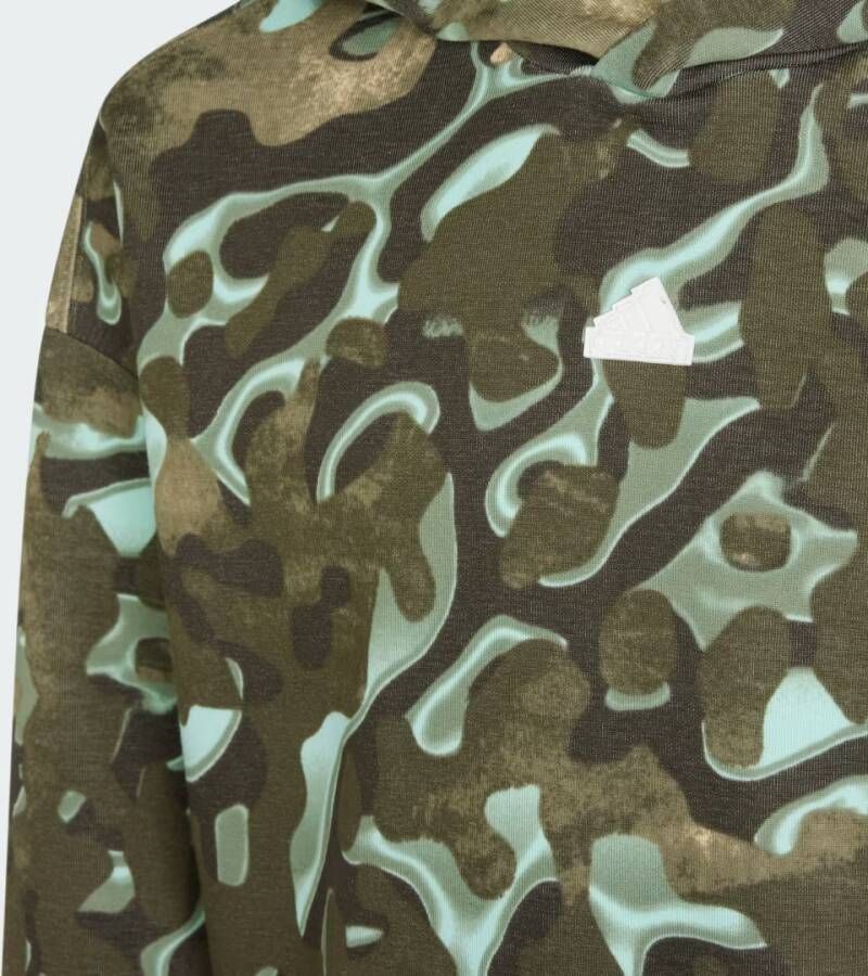Adidas Sportswear Future Icons Allover Print Hoodie Kids
