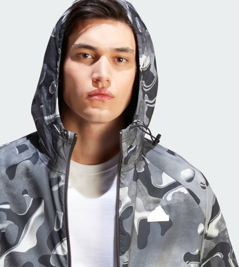 Adidas Sportswear Future Icons Allover Print Ritshoodie