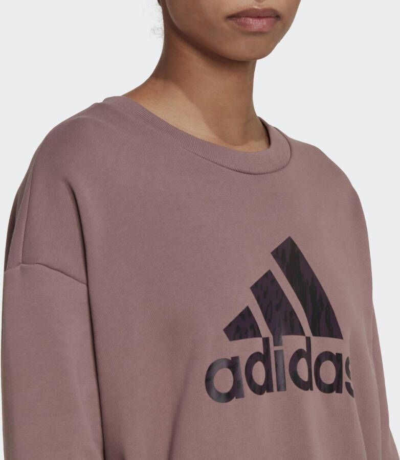 Adidas Sportswear Future Icons Animal Print Sweatshirt