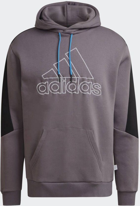 Adidas Sportswear Future Icons Embroidered Badge of Sport Fleece Hoodie