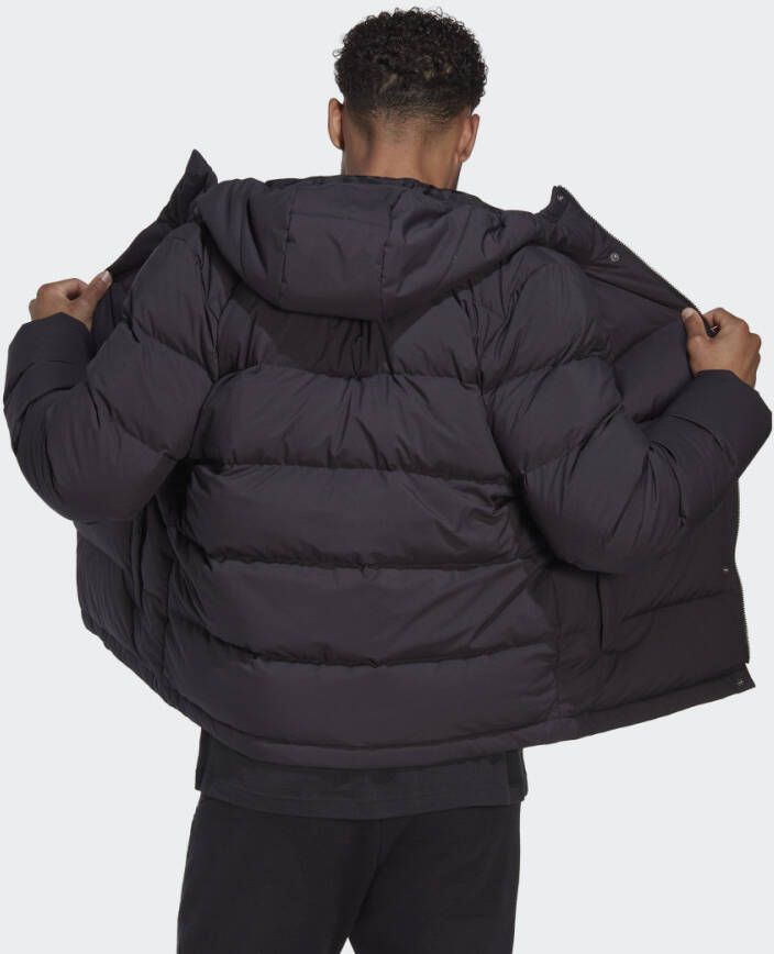 Adidas Sportswear Helionic Donsjack met Capuchon
