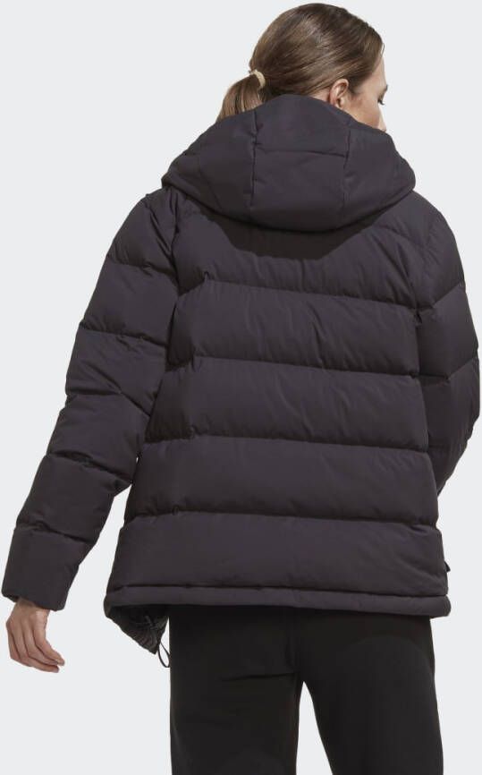 Adidas Sportswear Helionic Donsjack met Capuchon