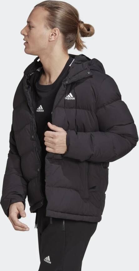 Adidas Sportswear Helionic Donsjack met Capuchon