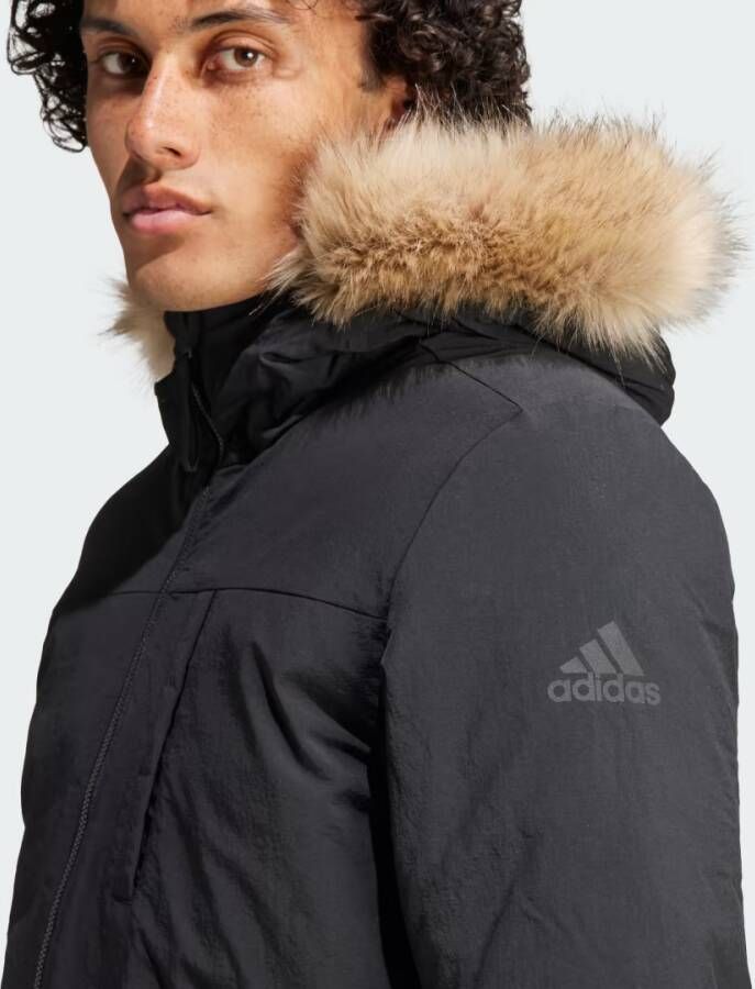 Adidas Sportswear Hooded Fur Parka