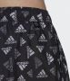 Adidas Sportswear Logo Print CLX Zeer Korte Zwemshort - Thumbnail 8
