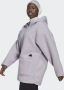 Adidas Sportswear Polar Fleece Lang Sportjack met Capuchon - Thumbnail 3