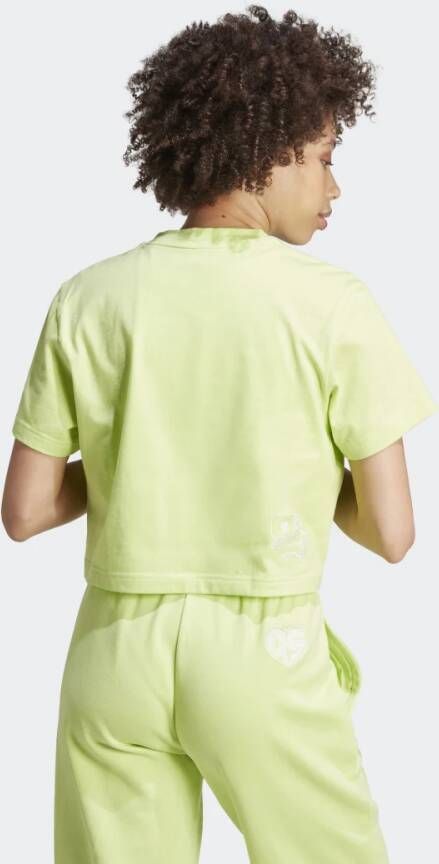 Adidas Sportswear Scribble Embroidery Crop T-shirt