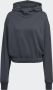 Adidas Sportswear Sweatshirt STUDIO LOUNGE CROPPED HOODIE - Thumbnail 4