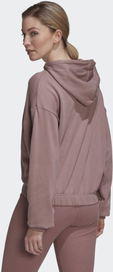Adidas Sportswear Studio Lounge Cropped Hoodie