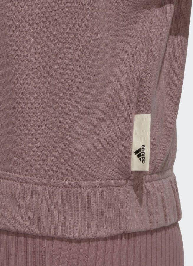 Adidas Sportswear Studio Lounge Cropped Hoodie