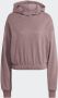 Adidas Sportswear Sweatshirt STUDIO LOUNGE CROPPED HOODIE - Thumbnail 6