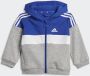 Adidas Sportswear Tiberio 3-Stripes Colorblock Fleece Trainingspak Kids - Thumbnail 3