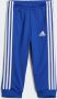 Adidas 3-Stripes Poly Tracksuit Infant Legend Ink White Semi Lucid Blue Legend Ink White Semi Lucid Blue - Thumbnail 4