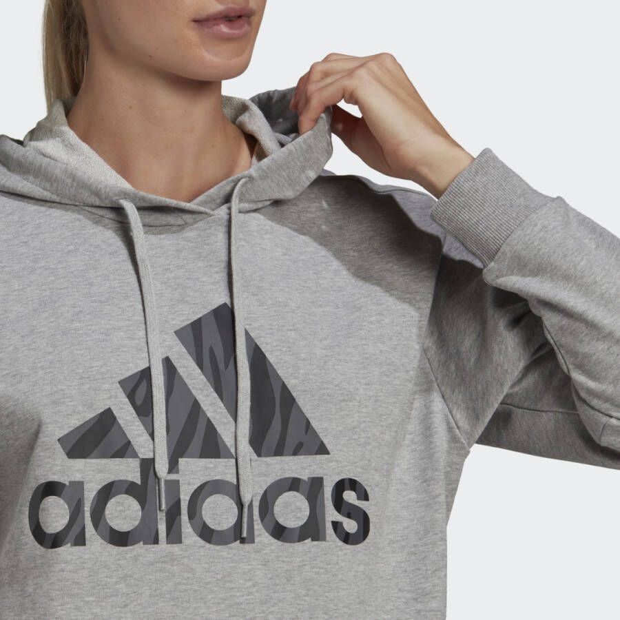 Adidas Sportswear Tiger Print Hoodie
