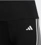Adidas Sportswear sportlegging zwart wit Sportbroek Meisjes Polyester Effen 152 - Thumbnail 7