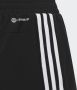 Adidas Sportswear regular fit short met logo zwart wit Korte broek Meisjes Polyester 116 - Thumbnail 3