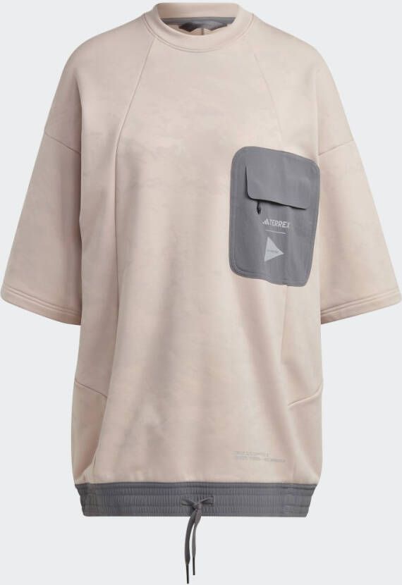 Adidas TERREX + and wander Fleece Tuniek
