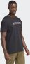 Adidas terrex classics logo outdoorshirt zwart heren - Thumbnail 4