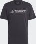 Adidas terrex classics logo outdoorshirt zwart heren - Thumbnail 6