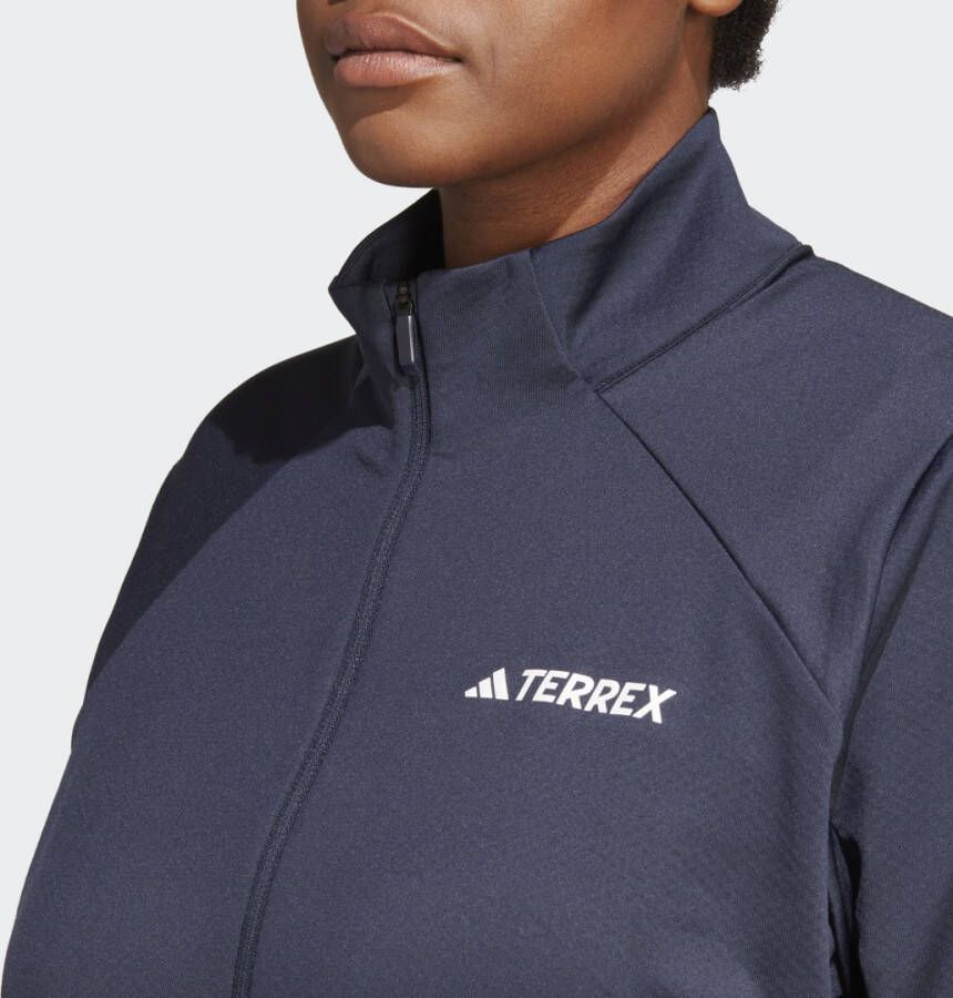 Adidas TERREX Multi Fleece Ritsjack (Grote Maat)