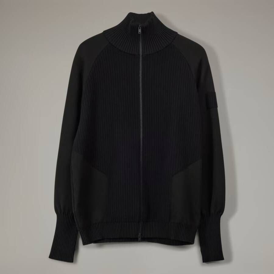 Adidas Y-3 Funnel-Neck Knit Sweater